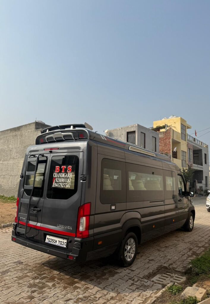 Luxury Force Urbania on Hire in Chandigarh