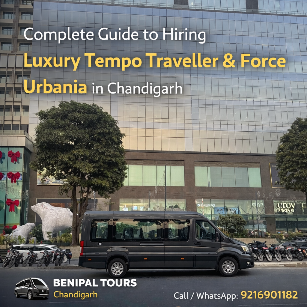 Luxury force Urbania & Tempo Traveller in Chandigarh
