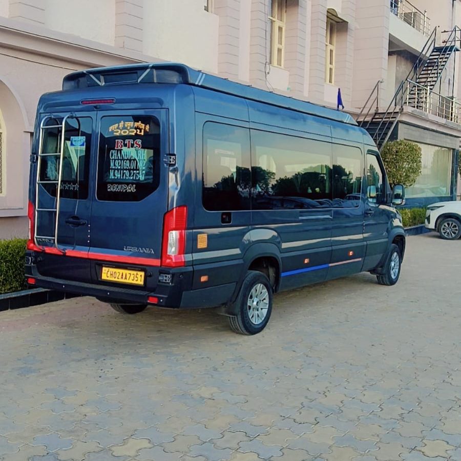 Luxury Force Urbania Van on Hire in Chandigarh