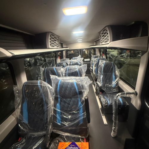 Chandigarh to Shimla Taxi Service force urbania interior